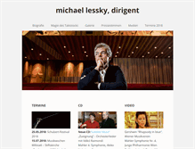 Tablet Screenshot of michaellessky.com